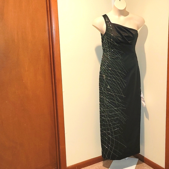 js boutique one shoulder dress JS Boutique Formal Dress One Shoulder Blue